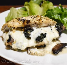 Stuffed chicken breast